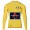 Team INEOS Grenadier Tour De France 2021 Herren Fahrradbekleidung Radtrikot Langarm Yellow GGAYD
