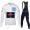 Team INEOS Grenadier Tour De France 2021 Herren Fahrradbekleidung Radtrikot Langarm+Lang Trägerhose White AOMQA