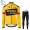 Winter Thermal Fleece Jumbo Visma 2021 Pro Team Fahrradbekleidung Radtrikot Langarm+Collant Cycliste UZFTZ