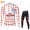 Winter Thermal Fleece UAE EMIRATES Tour De France 2021 Fahrradbekleidung Radtrikot Langarm+Lang Trägerhose YLSGM