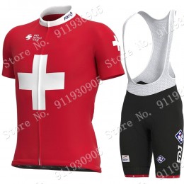 FDJ Pro Team Swiss 2021 Fahrradbekleidung Radteamtrikot Kurzarm+Kurz Radhose Kaufen 854 ScIBM