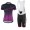 2016-2017 Scott Fahrradbekleidung Radteamtrikot Kurzarm+Kurz Radhose Kaufen purper Damen H6FSN