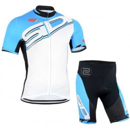 2015 SIDI Fahrradbekleidung Radteamtrikot Kurzarm+Kurz Radhose Schwarz CICOW