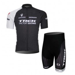 Trek Factory Racing Radbekleidung Radtrikot Kurzarm und Fahrradhosen Kurz DO3DS