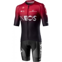 TEAM INEOS Fahrradbekleidung 2020 Aero Set AERO RACE 6.1 Radtrikot+FREE AERO RACE Radhose kurz