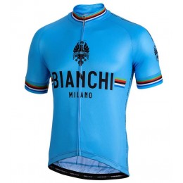 BIANCHI MILANO New Pride blue Fahrradbekleidung Radtrikot 5PGQ4