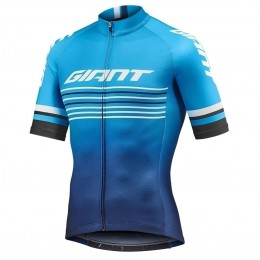 2019 Giant Race Day Blue Fahrradbekleidung Radtrikot APHHQ