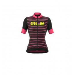 ALE R-EV1 MARINA Damen Fahrradbekleidung Radtrikot pink 19DS5