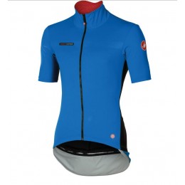 2016 Castelli Perfetto Fahrradbekleidung Radtrikot blau 8JUW8