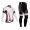 Castelli 2014 Fahrradbekleidung Set Langarmtrikot+Lange Radhose weiß Rot 4WZHW