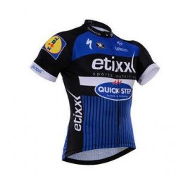 2016 Etixx-Quick Step Fahrradtrikot Radsport Schwarz blau H292X