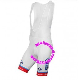 2016 FDJ Kurz Trägerhose blanc AD11E