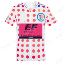 Polka Dot EF Education Frist Tour De France 2021 Team Fahrradtrikot Radsport GzKA15