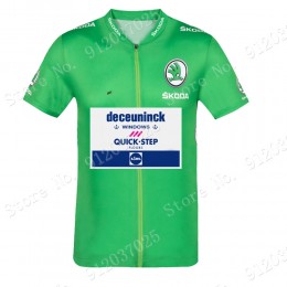 Grun Deceuninck quick step Tour De France 2021 Team Fahrradtrikot Radsport 6GOLY3