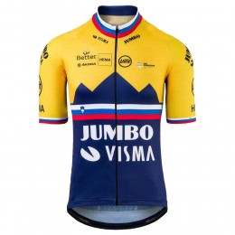 Jumbo Visma SLovenia Pro 2021 Team Fahrradbekleidung Radtrikot 8SALB7