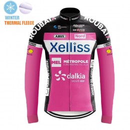 Winter Fleece Xelliss Pro Team 2021 Fahrradtrikot Radsport 0VOFLf