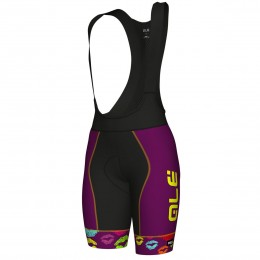 Damen Ale Graphic PRR Smack-Viola Kurz Trägerhose 85XVR