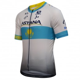 Astana Pro Kazakh Champion 2018 Fahrradbekleidung Radtrikot CAML6