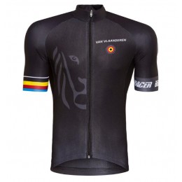 Bioracer Van Vlaanderen Schwarz 2018 Fahrradbekleidung Radtrikot G8Q0I