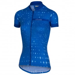 Castelli Stella-Bleu Damen Fahrradbekleidung Radtrikot H2PIJ