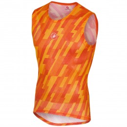 Castelli Pro Mesh-Orange Mouwloze 33MGF