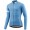 Giant Podium Fahrradbekleidung Radtrikot Langarm cyan/white GC2VG