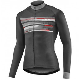 Giant Rival Fahrradbekleidung Radtrikot Langarm black/gray 1NFVU