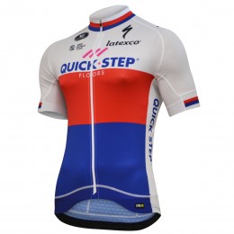 Quick Step Floors 2018 Czech champion Fahrradbekleidung Radtrikot GKN1M