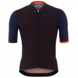 Santini Redux Schwarz Fahrradbekleidung Radtrikot D0ZU3