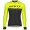 SCOTT RC PRO Fahrradbekleidung Radtrikot Langarm sulphur yellow/black GW65A