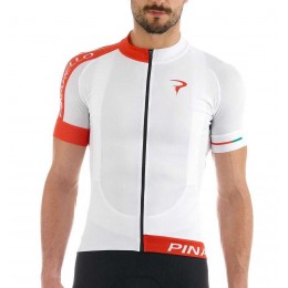 2016 Pinarello Fahrradbekleidung Radtrikot weiß Rot DQ82B