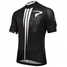 2016 Pinarello Rhino Corsa Fahrradbekleidung Radtrikot Schwarz weiß EDE5Z