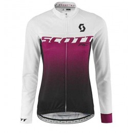 2016-2017 Nalini Fahrradbekleidung Radtrikot Langarm purper Schwarz weiß Damen EP7IR