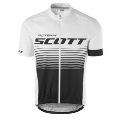 2016-2017 Scott Fahrradtrikot Radsport Trikot weiß Schwarz 9Y1C6