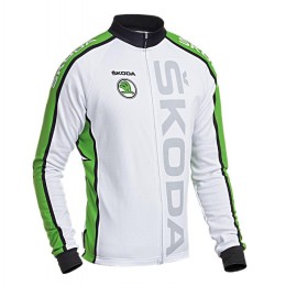 2016 SKODA Fahrradbekleidung Radtrikot Langarmen Heren CKPPP