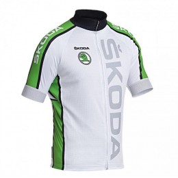 2016 SKODA Fahrradbekleidung Radtrikot Heren DVSYQ