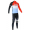 2014 Trek Factory Racing Fahrradbekleidung Set Langarmtrikot+Lange Radhose Rot weiß 65YS0
