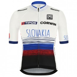 Slovakia National 2019 Fahrradbekleidung Radtrikot 62XCS