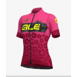 2020 Ale Ibisco Damen Radtrikot kurzarm Rosa