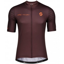 2020 SCOTT RC TEAM 10 Radtrikot kurzarm Braun