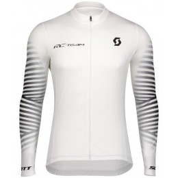 2020 SCOTT RC TEAM 10 Radtrikot langarm Weiß