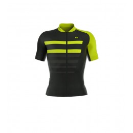 ALE PRR 2.0 PIUMA Fahrradbekleidung Radtrikot fluo gelb QWJTO