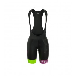 ALE PRR STARS Damen Kurz Trägerhose violet OZ59M