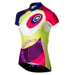 2016 ASSOS vrouw Fahrradbekleidung Radtrikot A W8MZ8