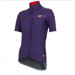 2016 Castelli vrouwen Gabba Fahrradbekleidung Radtrikot purper QCCHF