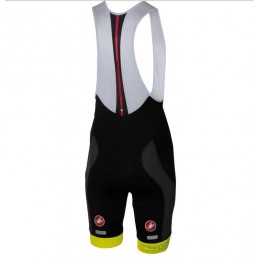 2016 Castelli Velocissimo Kurz Trägerhose gelb Schwarz ZEHNO