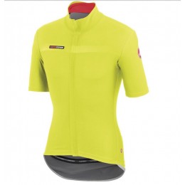 2016 Castelli Gabba 2.0 Fahrradbekleidung Radtrikot gelb JRYZL