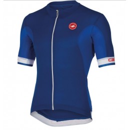 2016 Castelli Volata Fahrradbekleidung Radtrikot blau U8ZOI