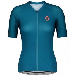 Damen SCOTT RC Premium 2020 Radtrikot kurzarm Dunkelblau