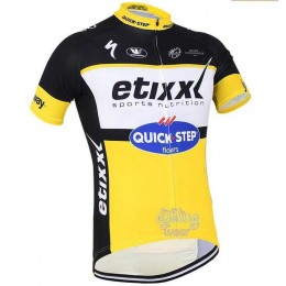 2016 Etixx-Quick Step Fahrradtrikot Radsport gelb Schwarz LHOVH